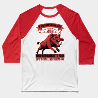 Wild Boar Baseball T-Shirt